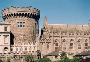 Irsko - hrad v Dublinu